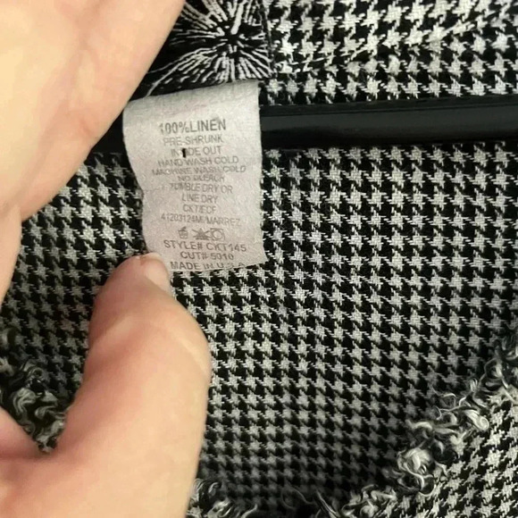 La fixsun tunic jacket button up 100% unsized so please read measurement - Picture 5 of 5